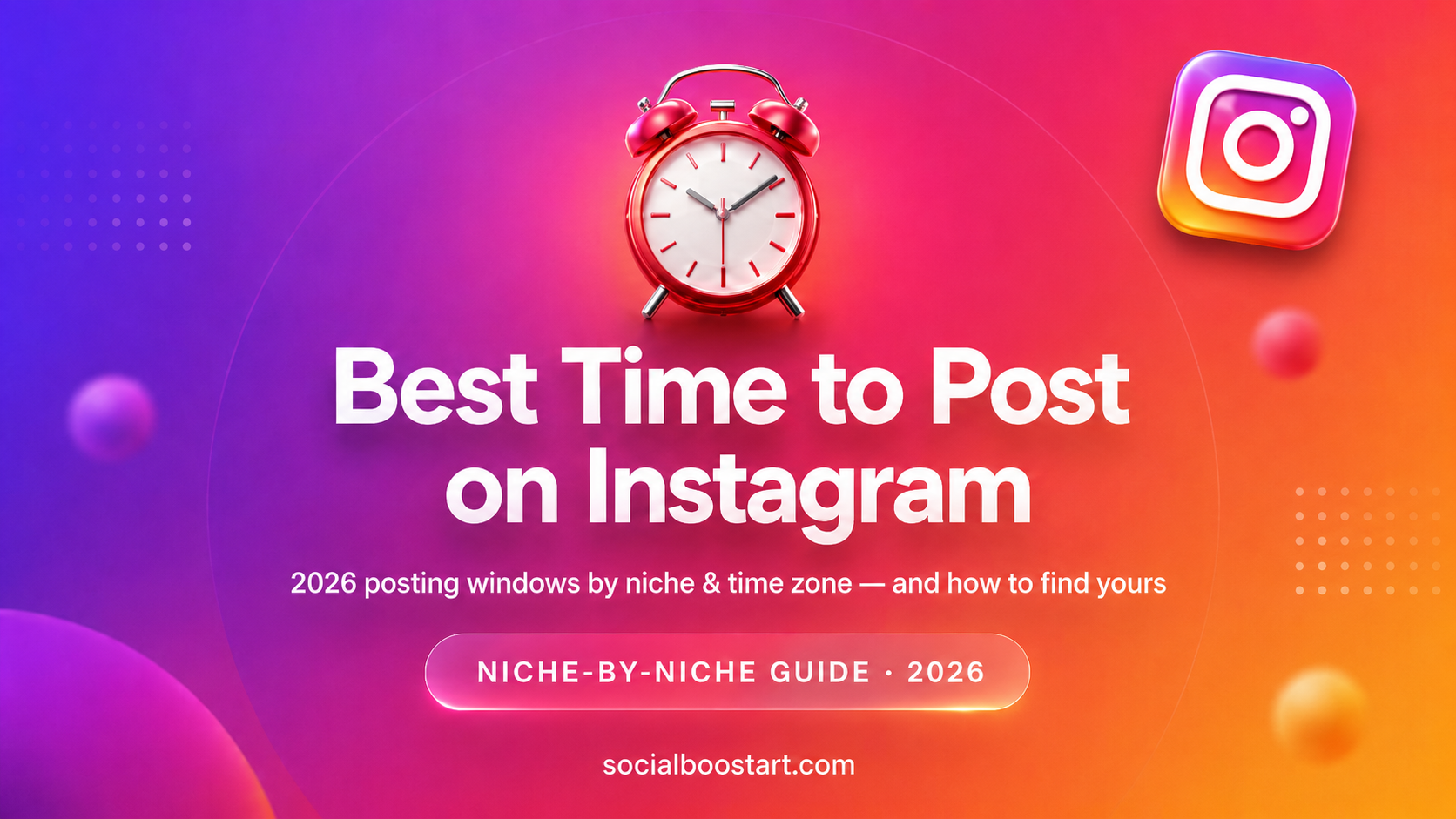 Best Time to Post on Instagram in 2026 (By Niche & Time Zone)